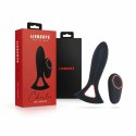 Lieberte Charlie - silikonowy stymulator analny z pilotem, czarny