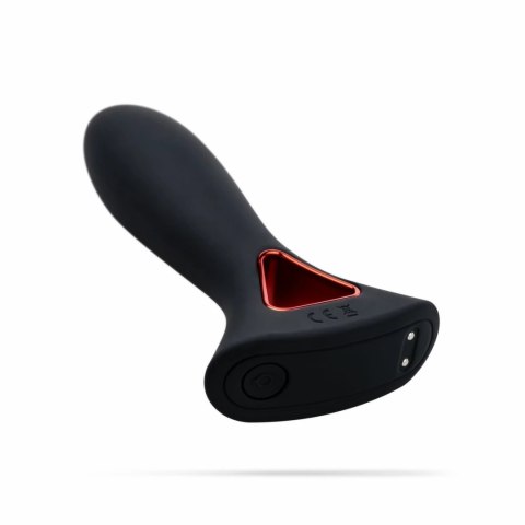 Lieberte Charlie - silikonowy stymulator analny z pilotem, czarny