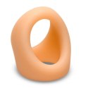 Satisfyer Pierścień Silikonowy C-Ring Light - Anatomiczny, Elastyczny, Beżowy