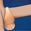 Satisfyer Pierścień Silikonowy C-Ring Light - Anatomiczny, Elastyczny, Beżowy