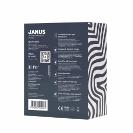 ZINI JANUS Anti Shock M Czarny - anatomiczny stymulator dla mężczyzn