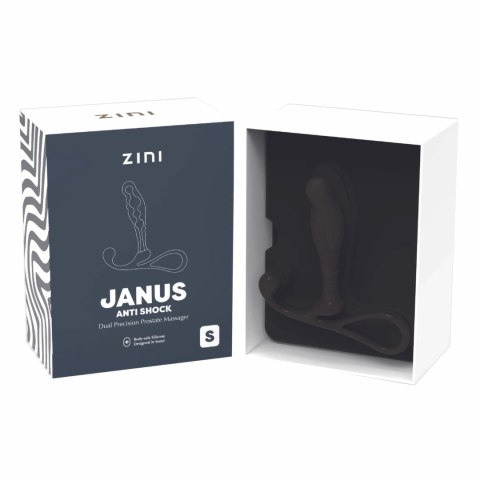 Zini JANUS Anti Shock S Czarny - anatomiczny masażer precyzyjny