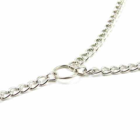 OHMAMA Fetish Metalowe Zaciski z Łańcuszkami 4 szt. bez niklu