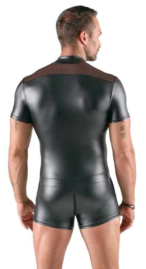 Svenjoyment Playsuit M Czarny Kombinezon z Zamekiem 3-Kierunkowym