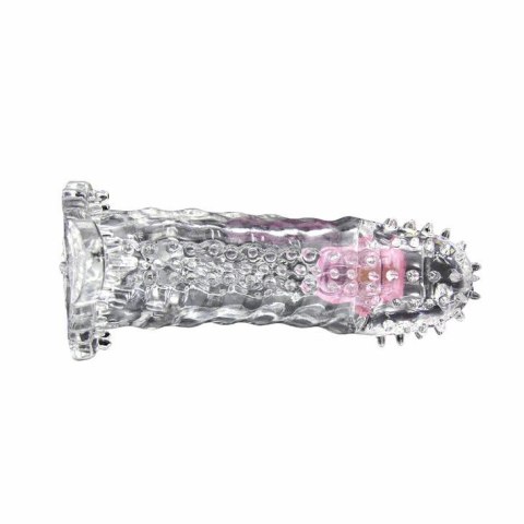 Baile Brave II Man - Elastyczna Nakładka Przedłużająca z Wibracjami 18 cm