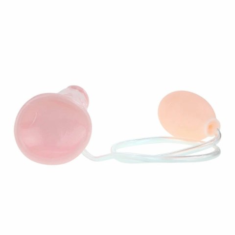 Baile Eros - Model z funkcją efektu wytrysku i przyssawką, 20 cm