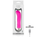 Dolce Vita Wibrator Akumulatorowy 7 Trybow Rożowy 13,2 cm USB