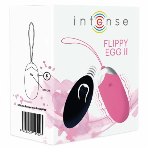 Intense Flippy II Wibrujący System Intymny z Pilotem Rożowy USB