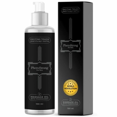 PheroStrong Olejek do masażu dla mężczyzn 100ml z nutą perfum