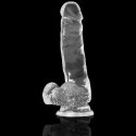 XRAY Model Clear żelowy 18,5 cm transparentny z kulkami, przyssawka