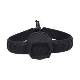 Doc Johnson Max Comfort Gag Black silikonowy system ustny