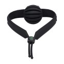 Doc Johnson Max Comfort Gag Black silikonowy system ustny