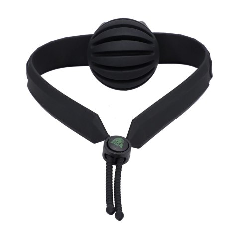 Doc Johnson Max Comfort Gag Black silikonowy system ustny