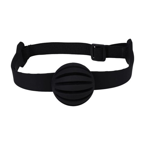 Doc Johnson Max Comfort Gag Black silikonowy system ustny
