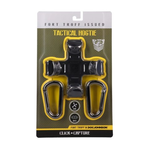 Doc Johnson Tactical Hogtie System Black - silikonowy regulator położenia