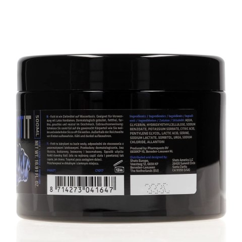 Fist It Extra Thick Żel Intymny Wodny 500 ml Bezzapachowy Bezbarwny