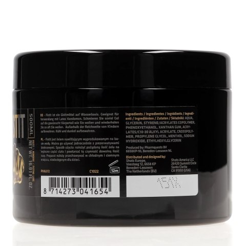 FistIt Extra Thick Żel Mentolowy 500ml - Chłodzący, Wegański, Wodny
