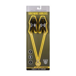 Hardwire Hangers Black/Green - Profesjonalne klamry z szerokimi podkładkami