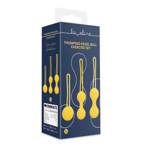 Loveline Zestaw Kulek Treningowych Lemonade Yellow - 3 Rozmiary