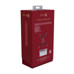 Ouch! Milan Collection Hogtie Connectors czarno-czerwony system łączący