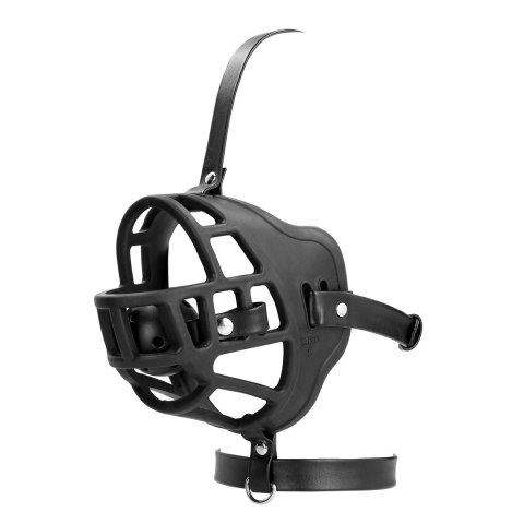 Ouch! Muzzle Black - System z Wyjmowaną Kulką, Regulowany