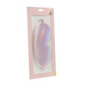 Ouch! Paris Collection Mask Blindfold Pink - skorzana opaska na oczy