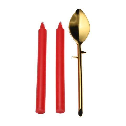 Drip Sensation Zestaw Świec i Łopatki do Eksperymentow z Woskiem 848518056030
