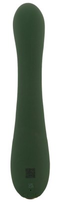 Emerald Love by You2Toys Luxurious Rabbit - silikonowy model dwusilnikowy zielony