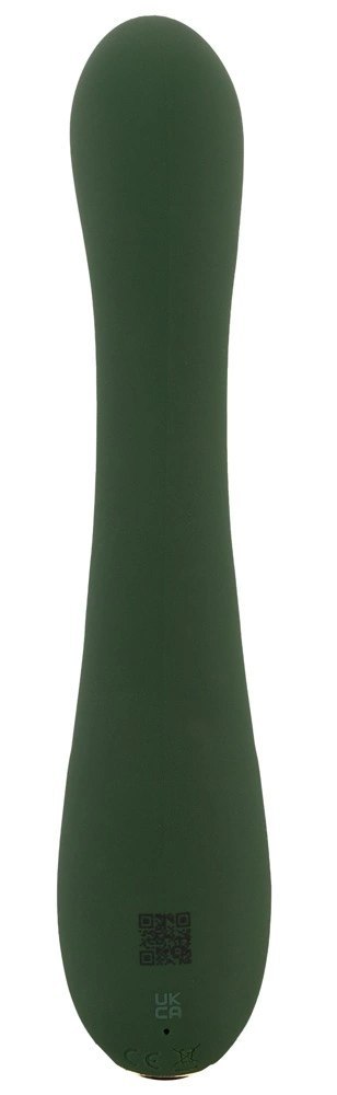 Emerald Love by You2Toys Luxurious Rabbit - silikonowy model dwusilnikowy zielony