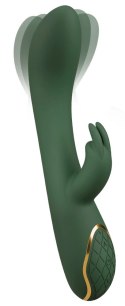 Emerald Love by You2Toys Luxurious Rabbit - silikonowy model dwusilnikowy zielony