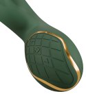 Emerald Love by You2Toys Luxurious Rabbit - silikonowy model dwusilnikowy zielony