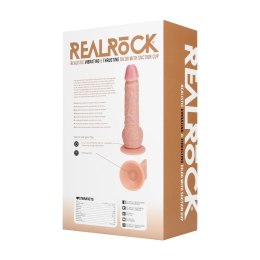 RealRock Wibrujący model z jądrami 20,5 cm przyssawka Flesh