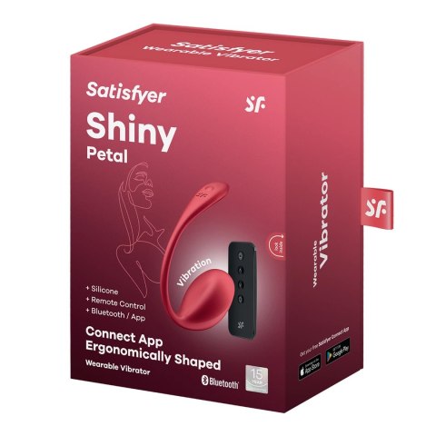 Satisfyer Shiny Petal Connect App Model - Czerwony, Sterowanie Aplikacją