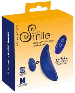Sweet Smile RC Slim - Smukły model intymny sterowany pilotem, silikonowy