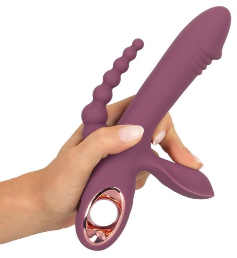 You2Toys Slim Triple Plum - wielofunkcyjny model 3w1, fioletowy, 21,4 cm