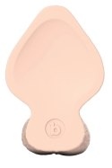 B-Vibe Slipskin 6" Girthy Crea - model elastyczny, silikonowy, 15,4 cm