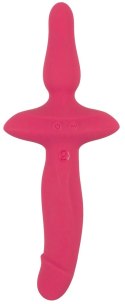 Couples Choice 2w1 Model Intymny - Dwustronny Wibrator i Korek, Fioletowy