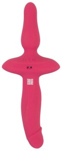 Couples Choice 2w1 Model Intymny - Dwustronny Wibrator i Korek, Fioletowy