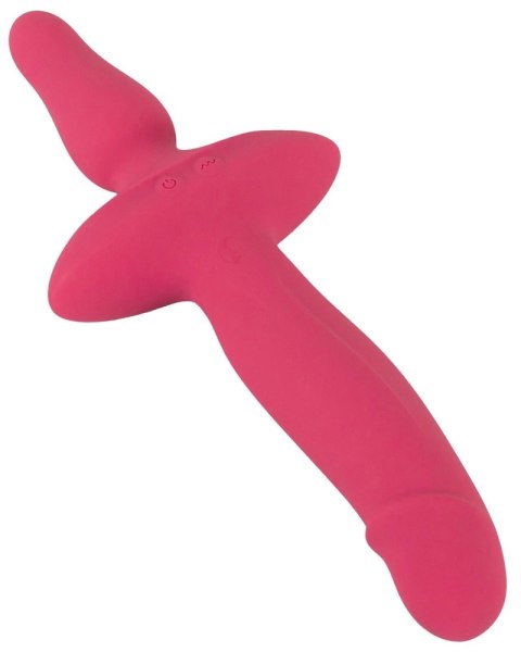 Couples Choice 2w1 Model Intymny - Dwustronny Wibrator i Korek, Fioletowy