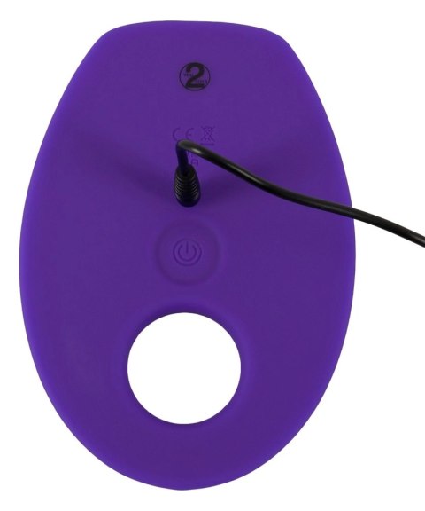 Couples Choice Poduszka Wibrująca RC z Pierścieniem, Silikon, 15cm