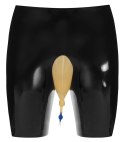 LateX Spodenki Kolarskie Czarny z Przezroczystą Wkładką L 0,4mm