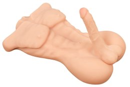 Realistixxx Deluxe Man - model torsu męskiego z elastycznym systemem intymnym, 52 cm