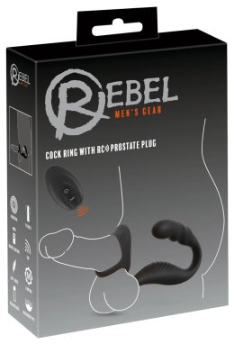 Rebel RC Prostate - silikonowy system pierścieni z pilotem i stymulatorem
