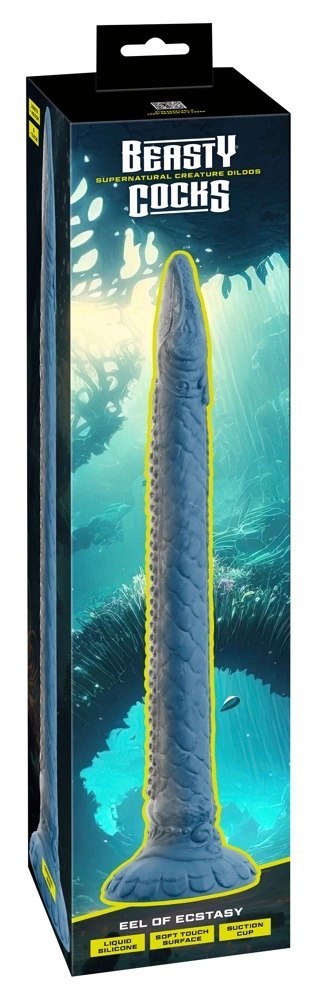 You2Toys Beasty Cocks Eel of Ecstasy 46 cm silikonowy model z przyssawką