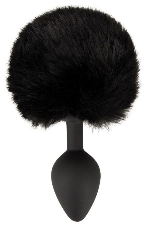 You2Toys Fluffy Tail Black M - anatomiczny model z puszystym ogonem