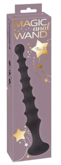 You2Toys Magic Anal Wand No. 2 czarna rożdżka silikonowa 27 cm