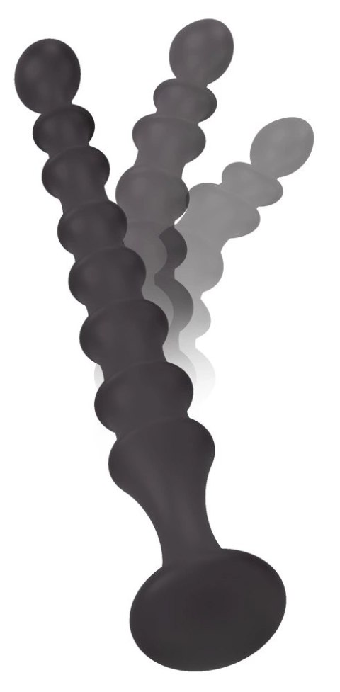 You2Toys Magic Anal Wand No. 2 czarna rożdżka silikonowa 27 cm