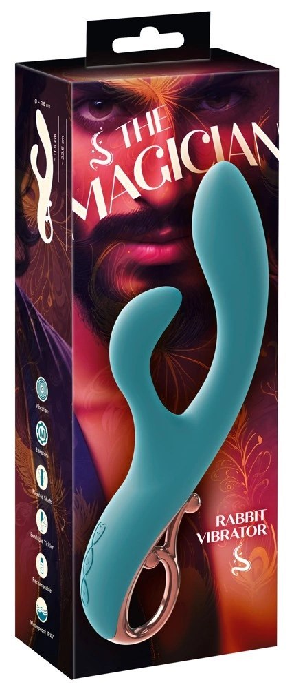 You2Toys The Magician krolikowy model wielofunkcyjny, silikonowy fioletowy
