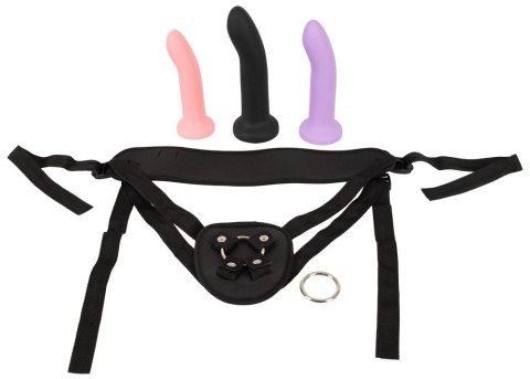 You2Toys Your Strap-On Collection Zestaw 3 Anatomicznych Nakładek + Uprząż