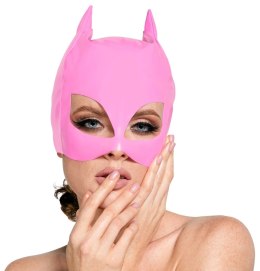 Black Level Mask Winylowa Koci Styl Rożowa S-L Anatomiczna